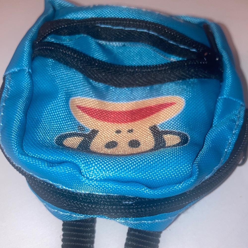 Paul Frank Turquoise Backpack Keychain - Picture 5 of 7
